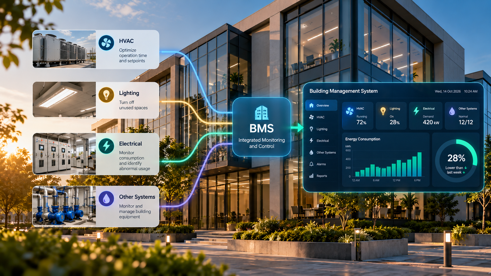 Why Is Your Commercial Building Wasting Energy? The Role of BMS Integration
